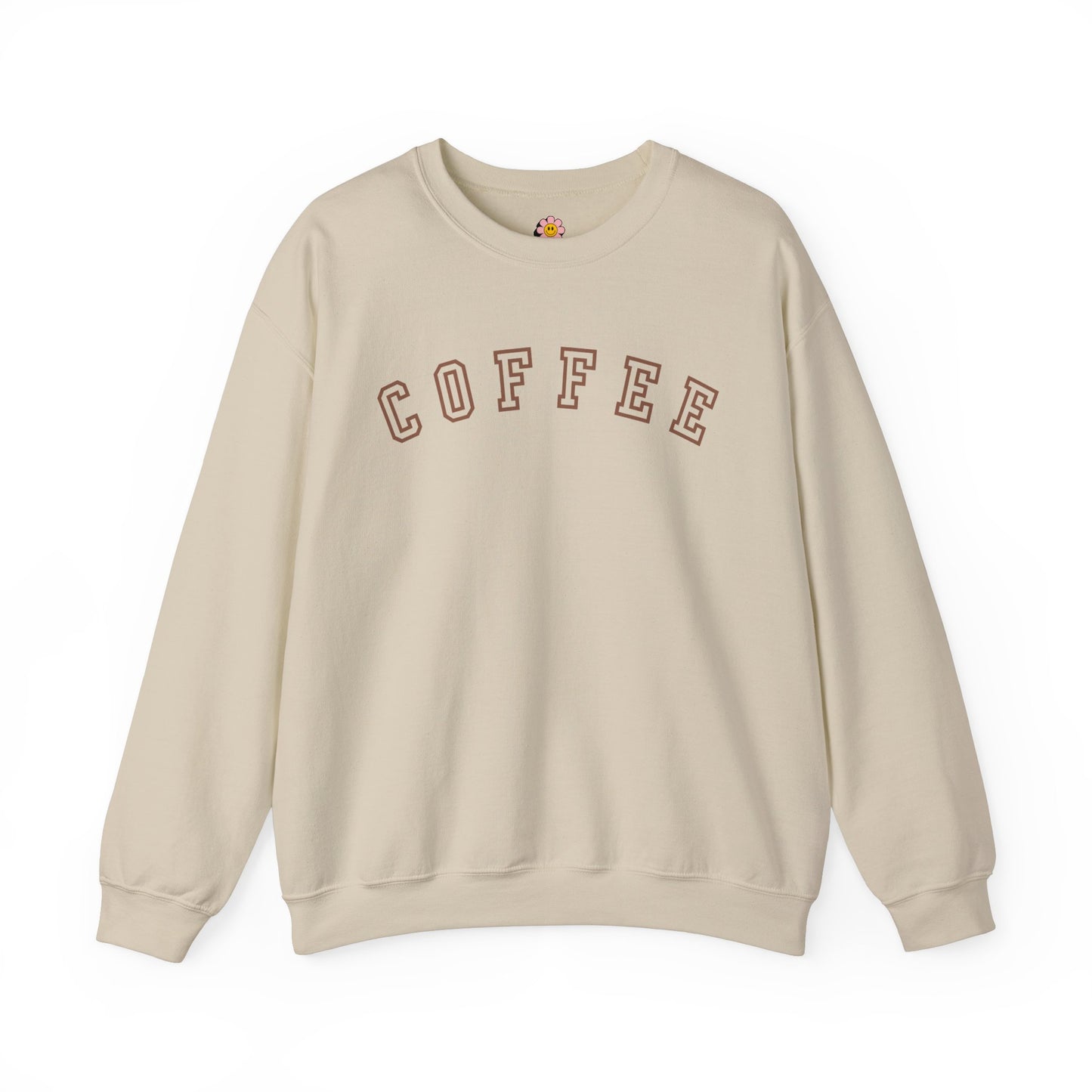 Coffee Athletic Crewneck Sweatshirt