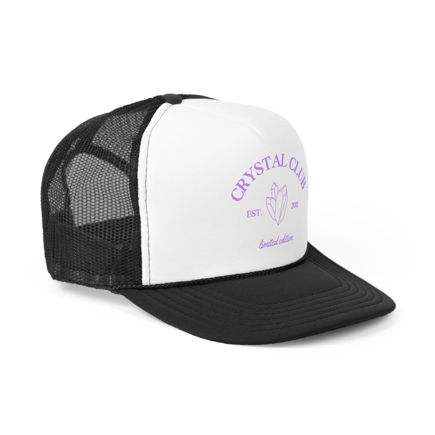 Crystal Club Trucker Hat - Shophippiesonly