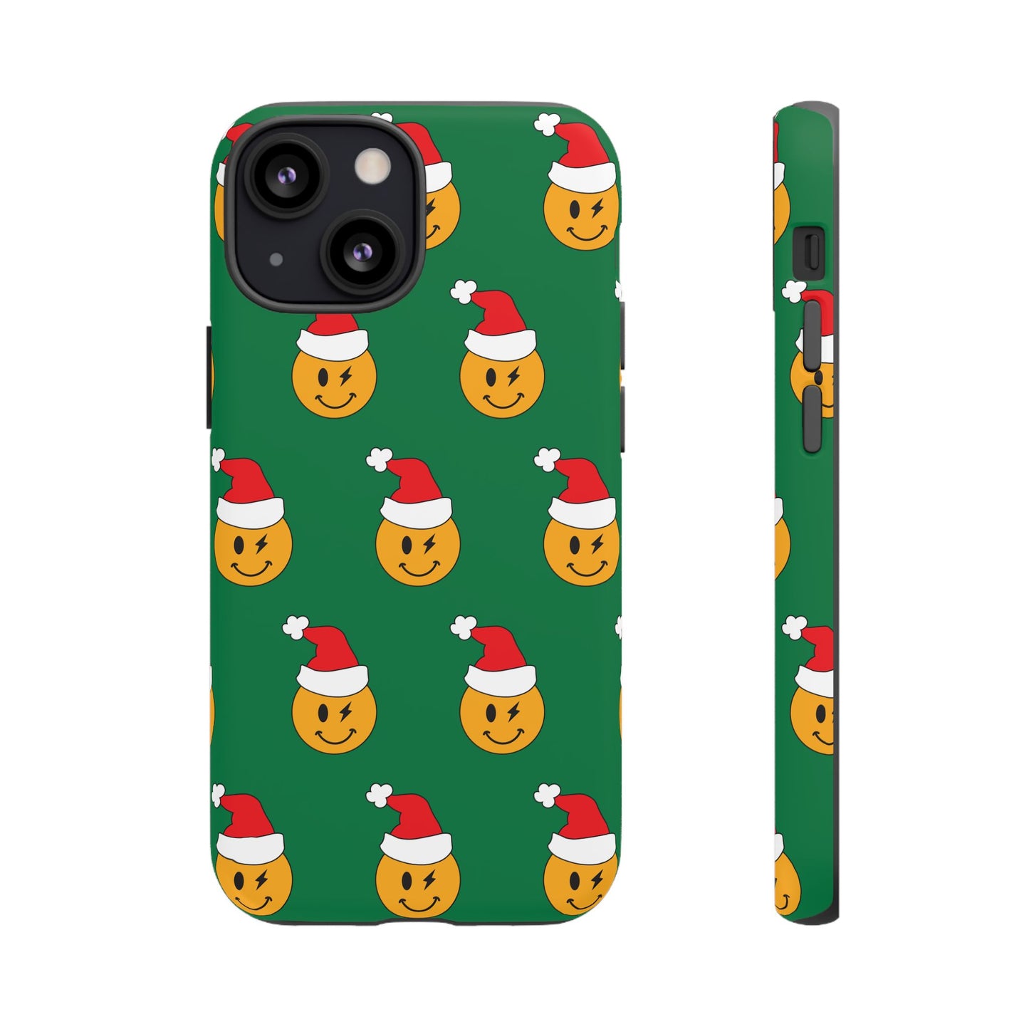 Smiley Santa Holiday iPhone Case - Shophippiesonly