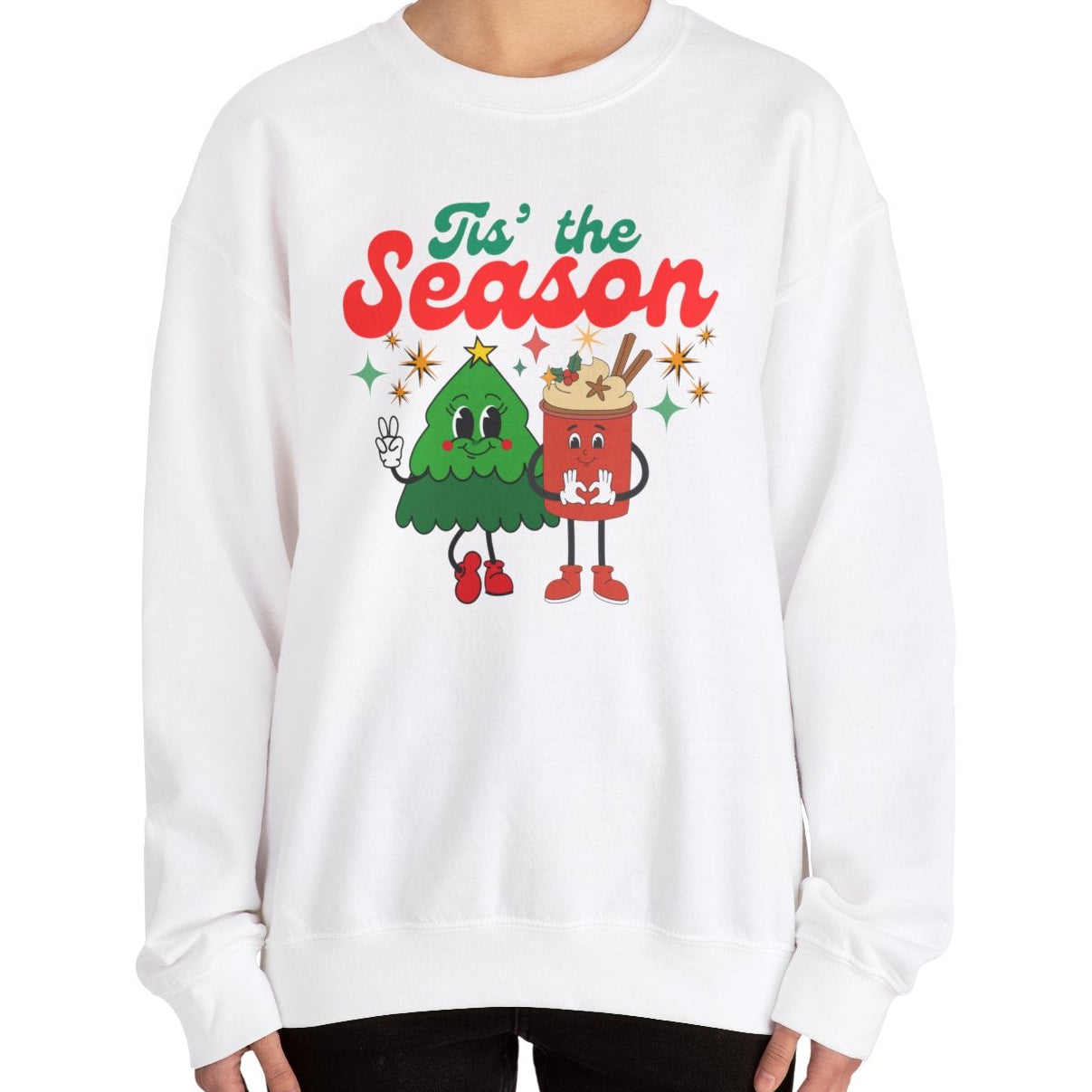 Tis the Season Crewneck Sweatshirt - Shophippiesonly