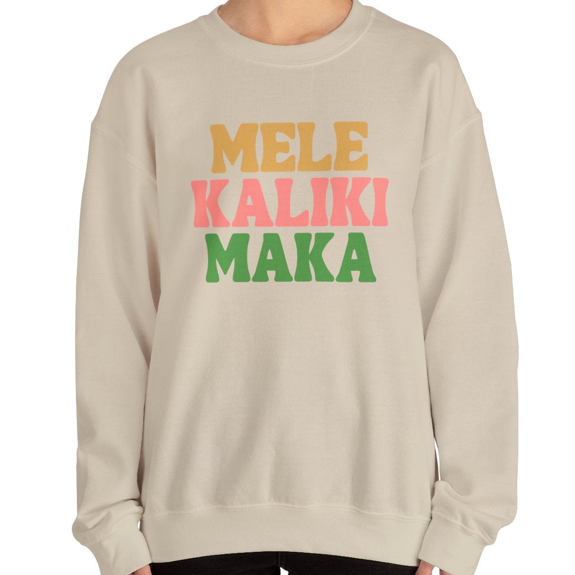 Mele Kalikimaka Crewneck Sweatshirt - Shophippiesonly
