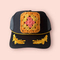 Granny Square Captain Trucker Hat - Shophippiesonly