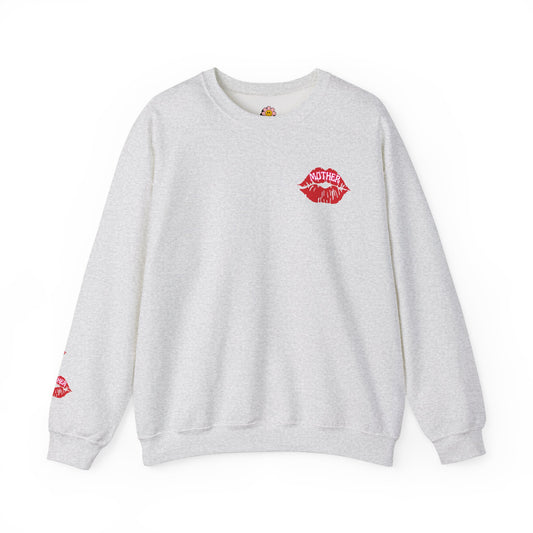 Mother Kiss Mark Soft Comfortable Crewneck - Shophippiesonly