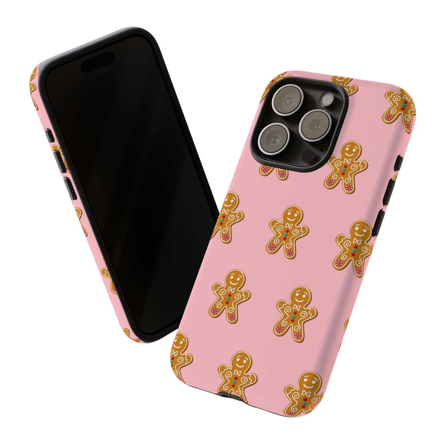 Gingerbread- Pink Durable iPhone Case - Shophippiesonly