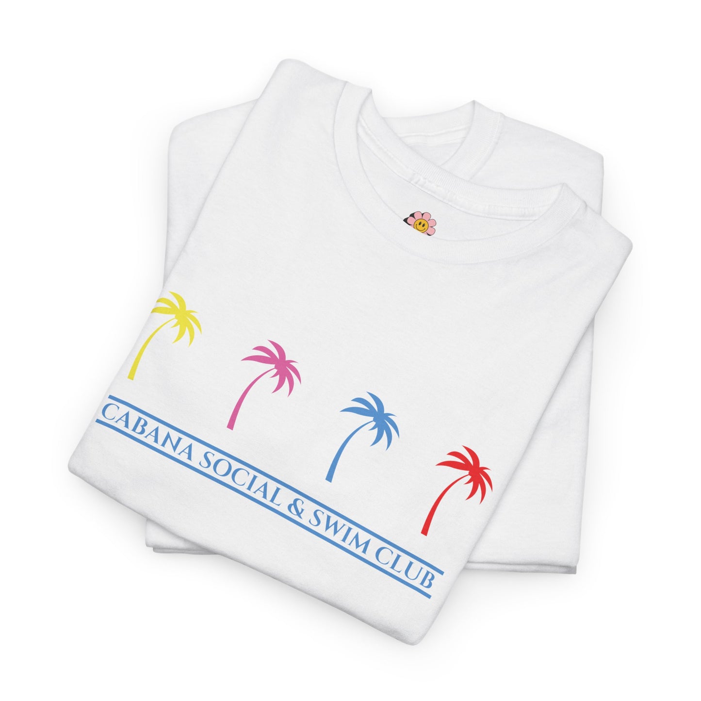 Palm Tree Cabana Club Tee - Shophippiesonly