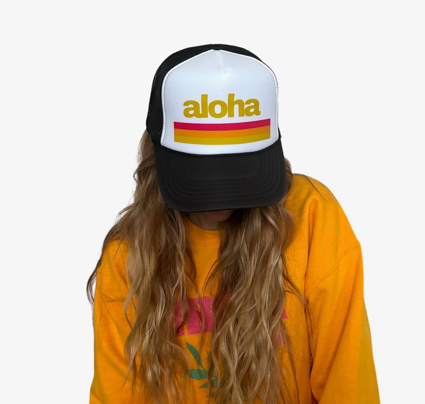 aloha trucker hat - Shophippiesonly