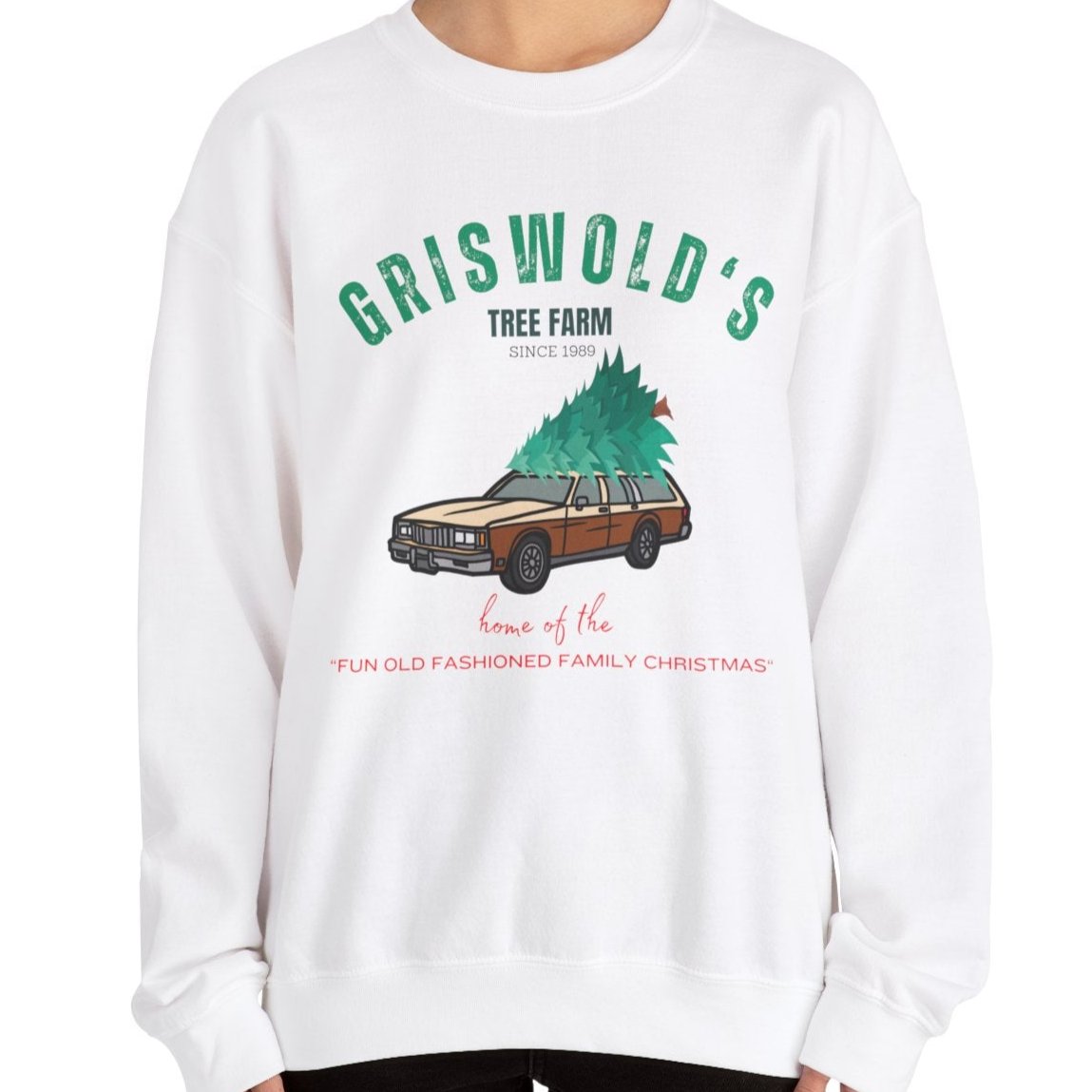 Griswold's Tree farm Crew neck