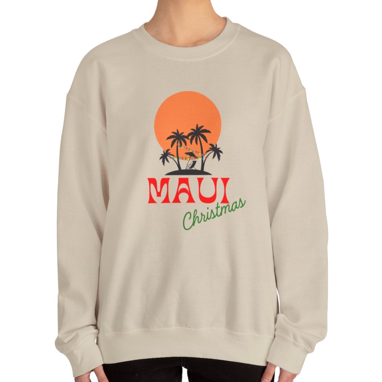 Maui Christmas Crewneck Sweatshirt