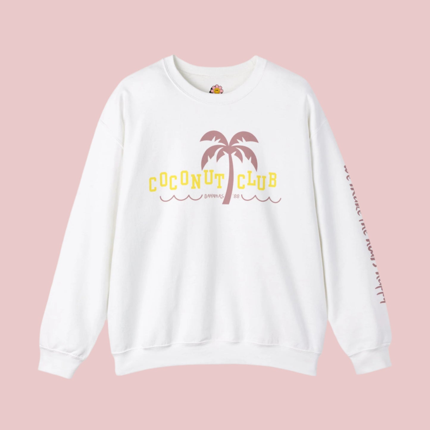 Coconut Club Crewneck Sweatshirt - Shophippiesonly