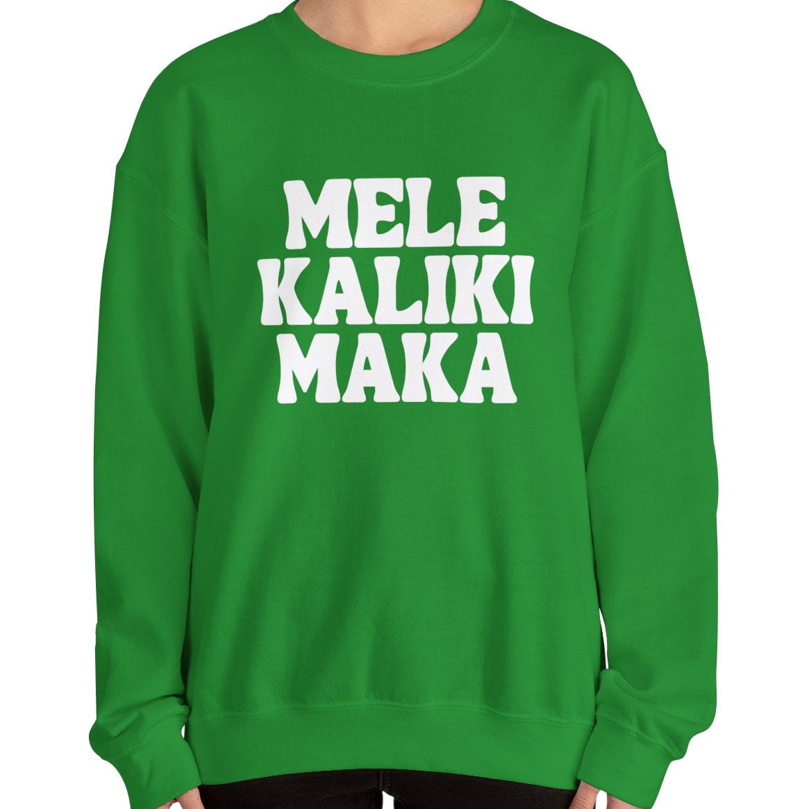 Mele Kalikimaka Crewneck Sweatshirt - Shophippiesonly