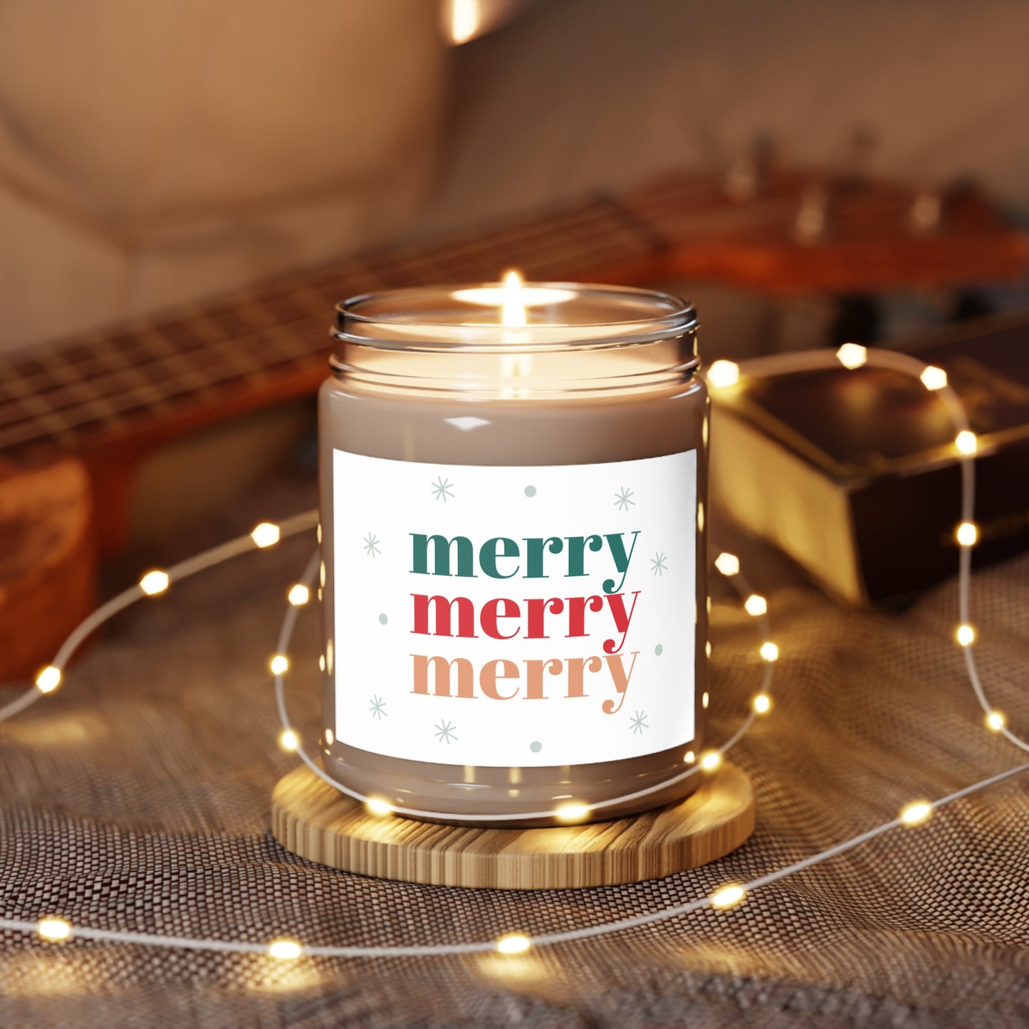 Merry, Merry, Merry 9oz  Comfort Spice Jar Candle - Shophippiesonly