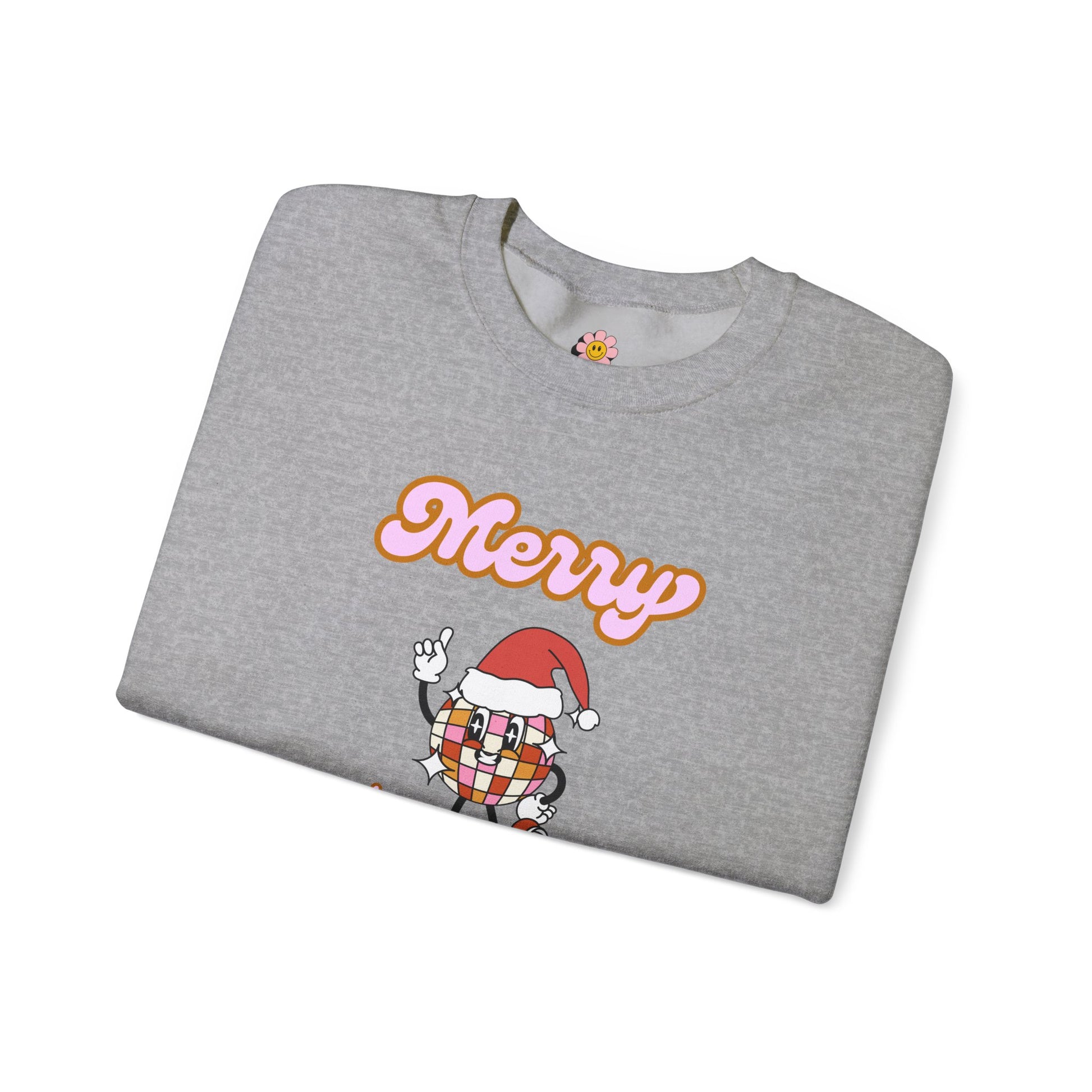 Merry and Bright Disco Sweatshirt - Shophippiesonly