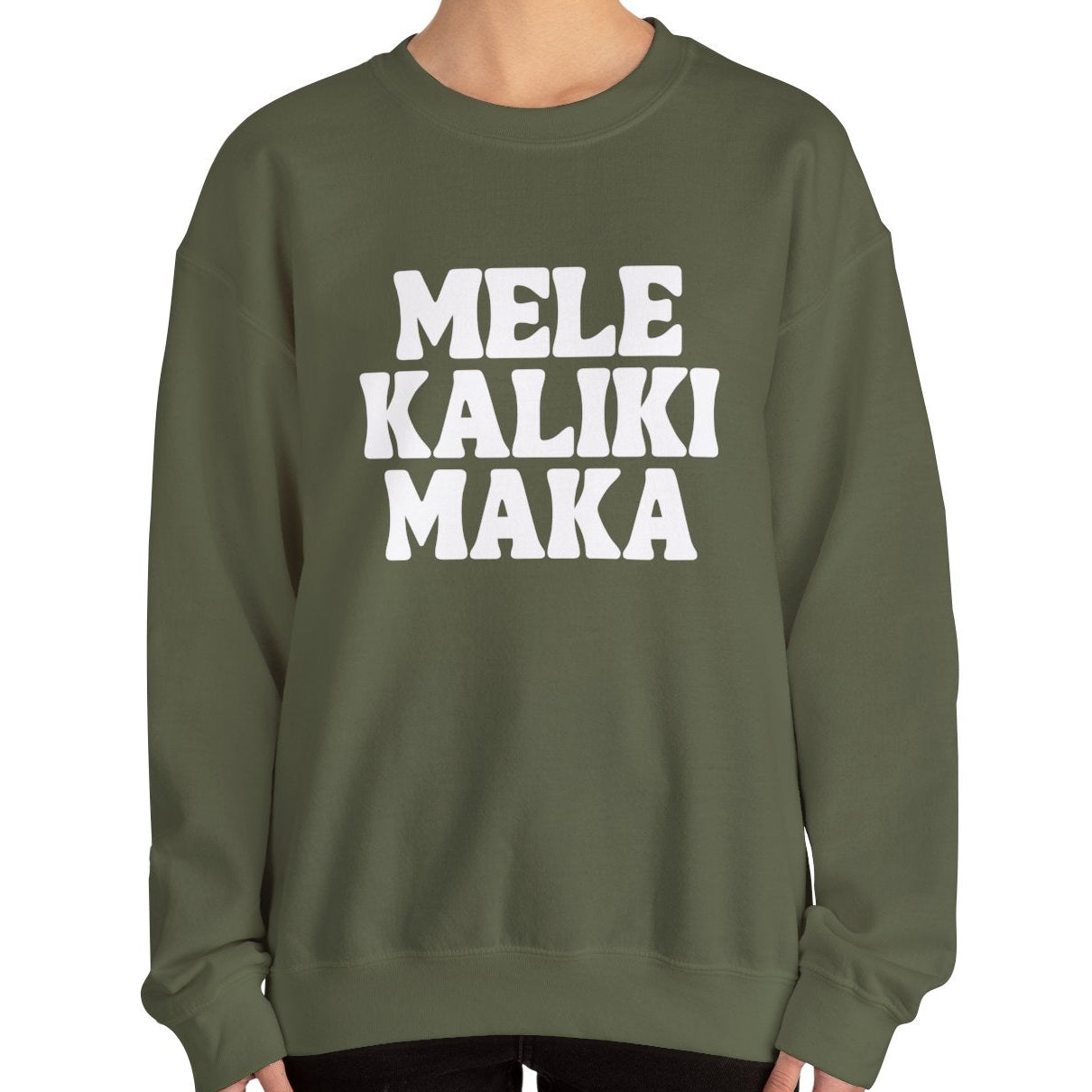 Mele Kalikimaka Crewneck Sweatshirt - Shophippiesonly