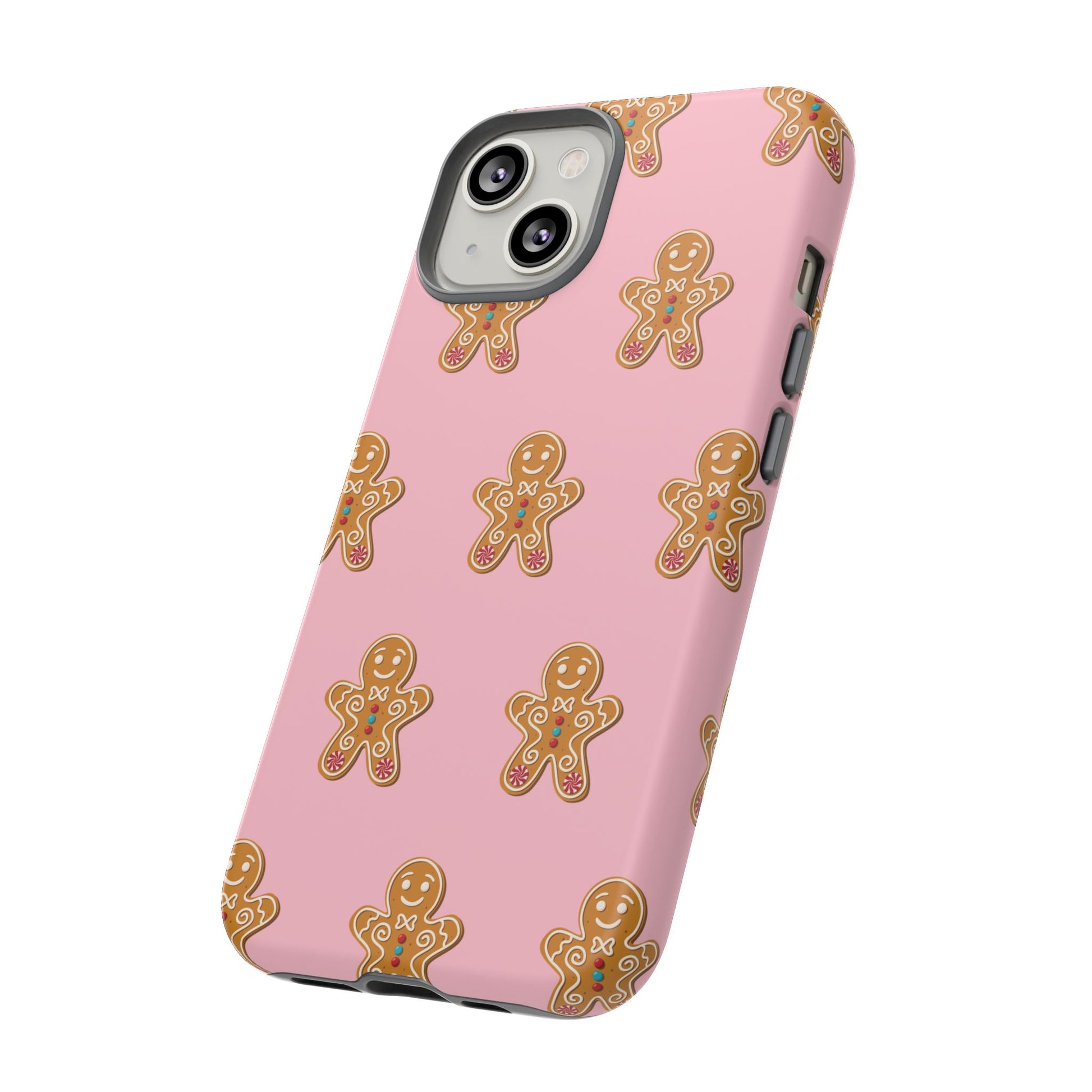 Gingerbread- Pink Durable iPhone Case - Shophippiesonly