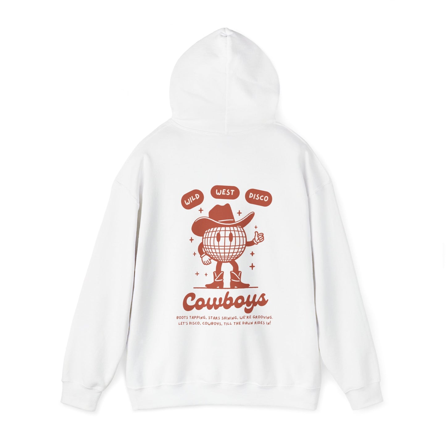 Disco Cowboy Hooded Sweatshirt - Shophippiesonly