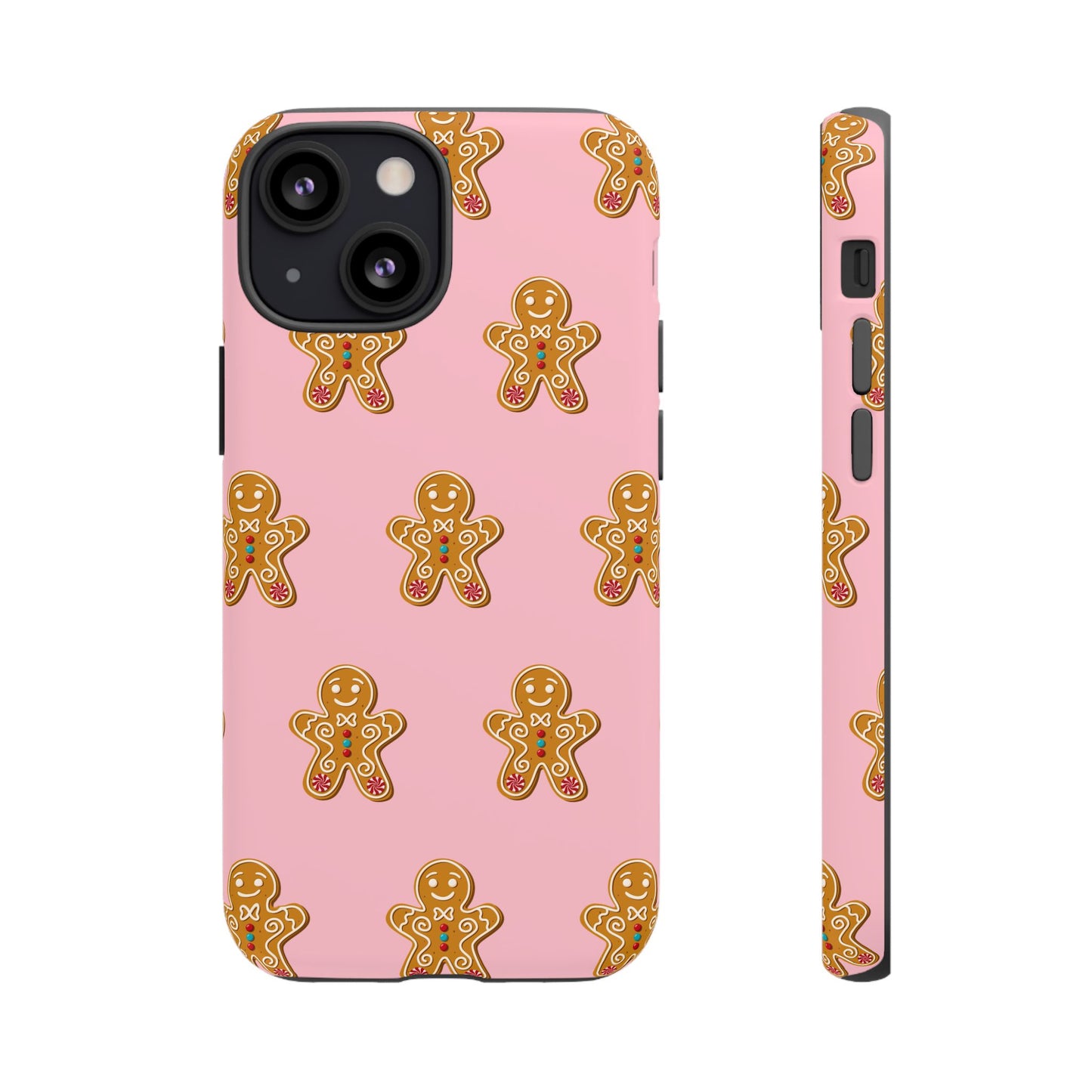 Gingerbread- Pink Durable iPhone Case - Shophippiesonly