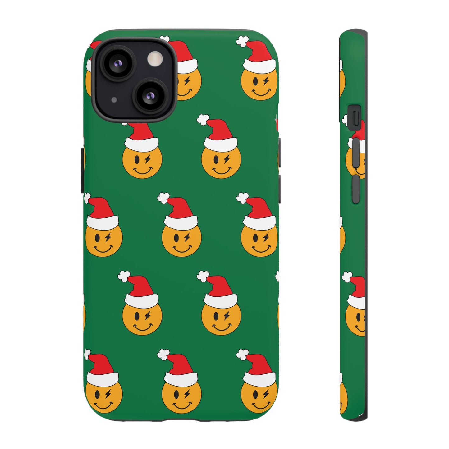 Smiley Santa Holiday iPhone Case - Shophippiesonly