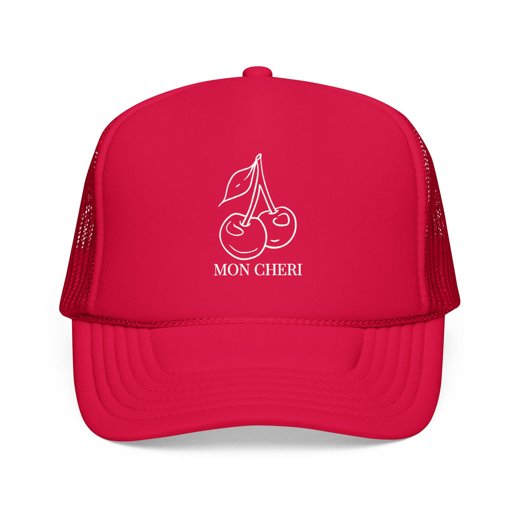 Mon Cheri Classic Foam Red Cherries Trucker Hat