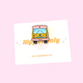 Hippie Van Enamel Pin