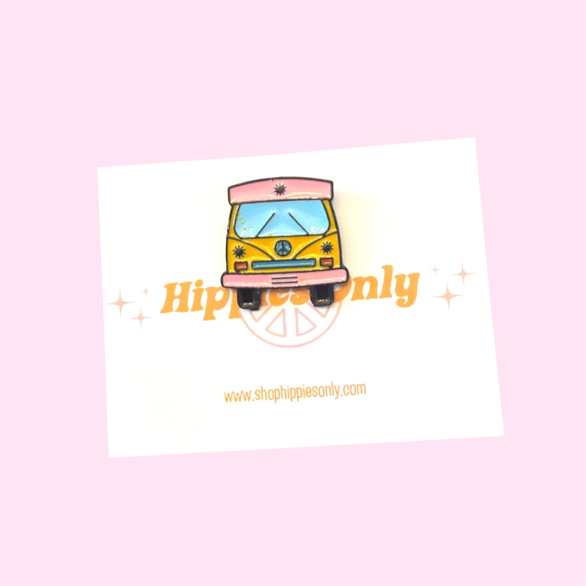 Hippie Van Enamel Pin