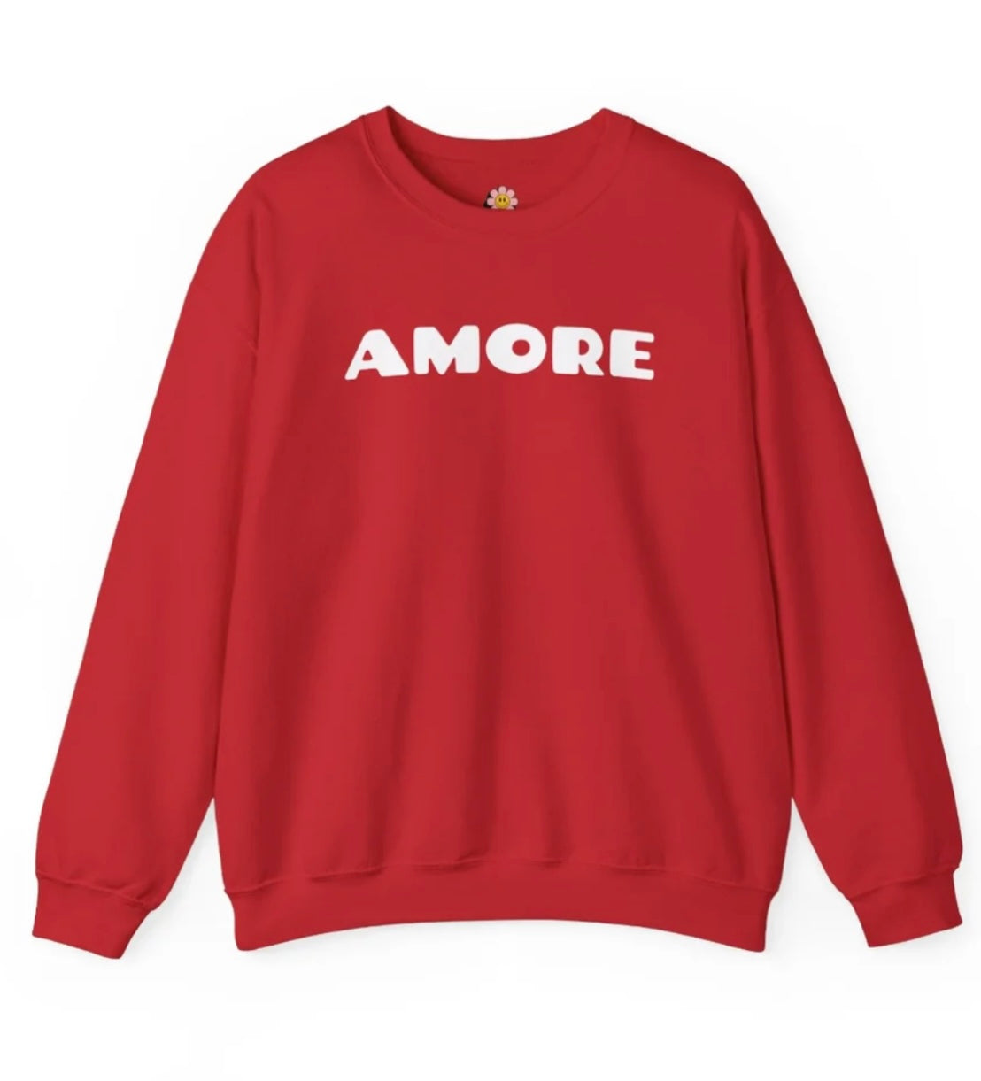 Amore Crewneck Sweatshirt - Shophippiesonly