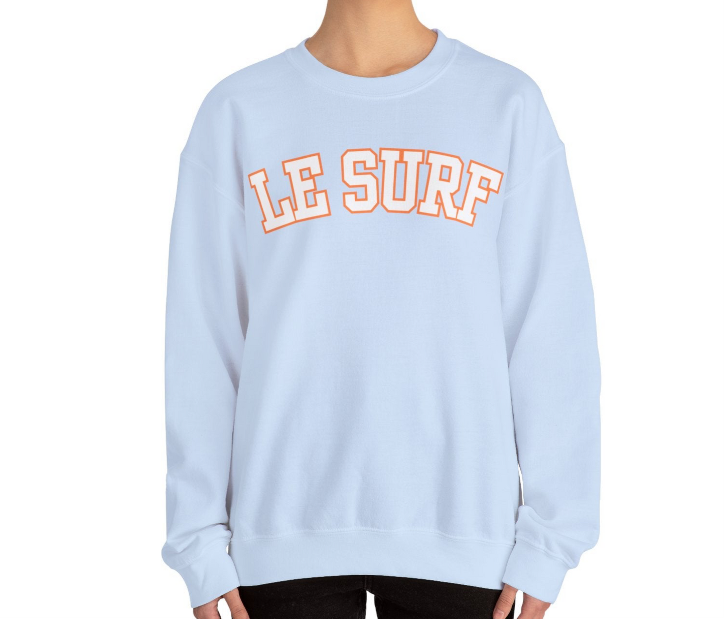 LE SURF crewneck sweatshirt - Shophippiesonly