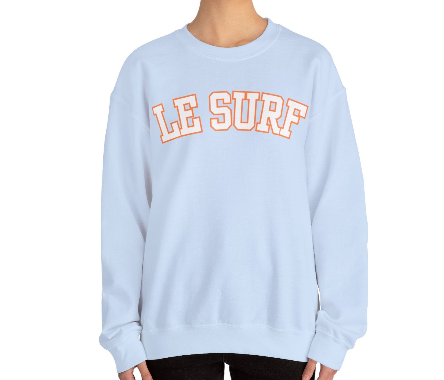 LE SURF crewneck sweatshirt - Shophippiesonly