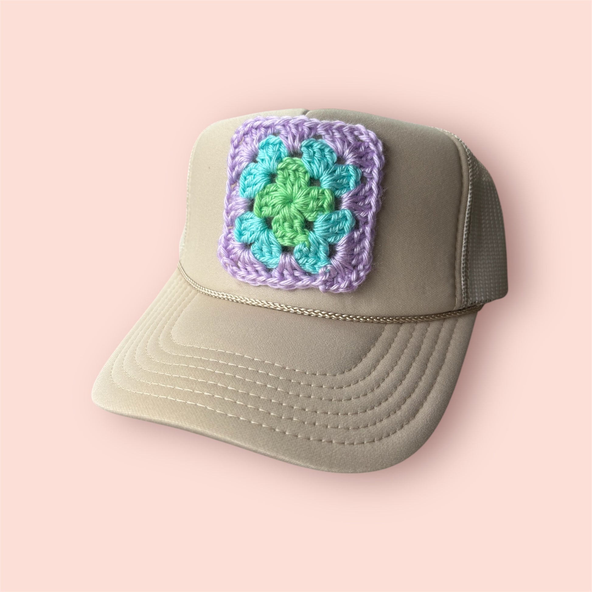 Granny Square Trucker - Shophippiesonly