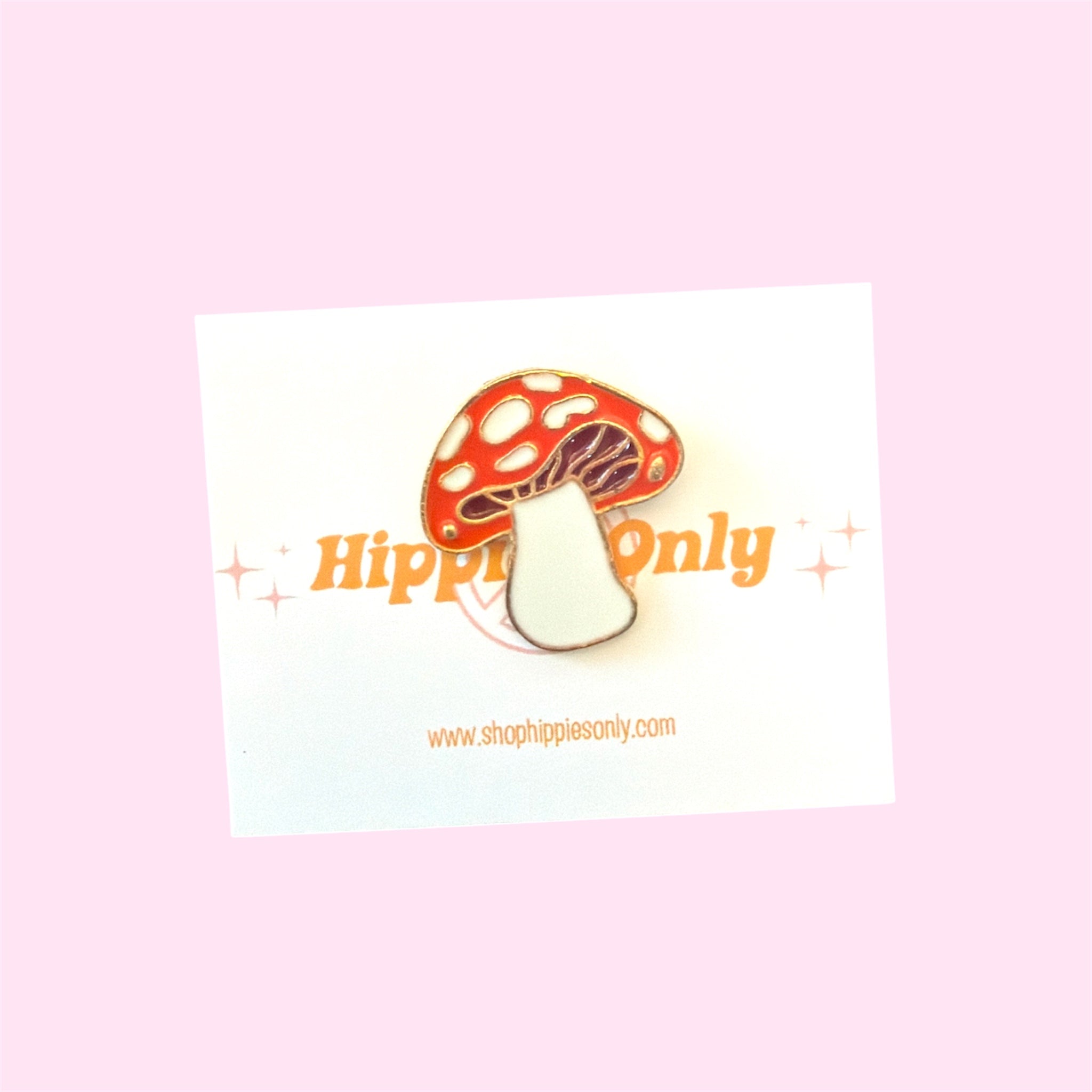 Mushroom Enamel Pin
