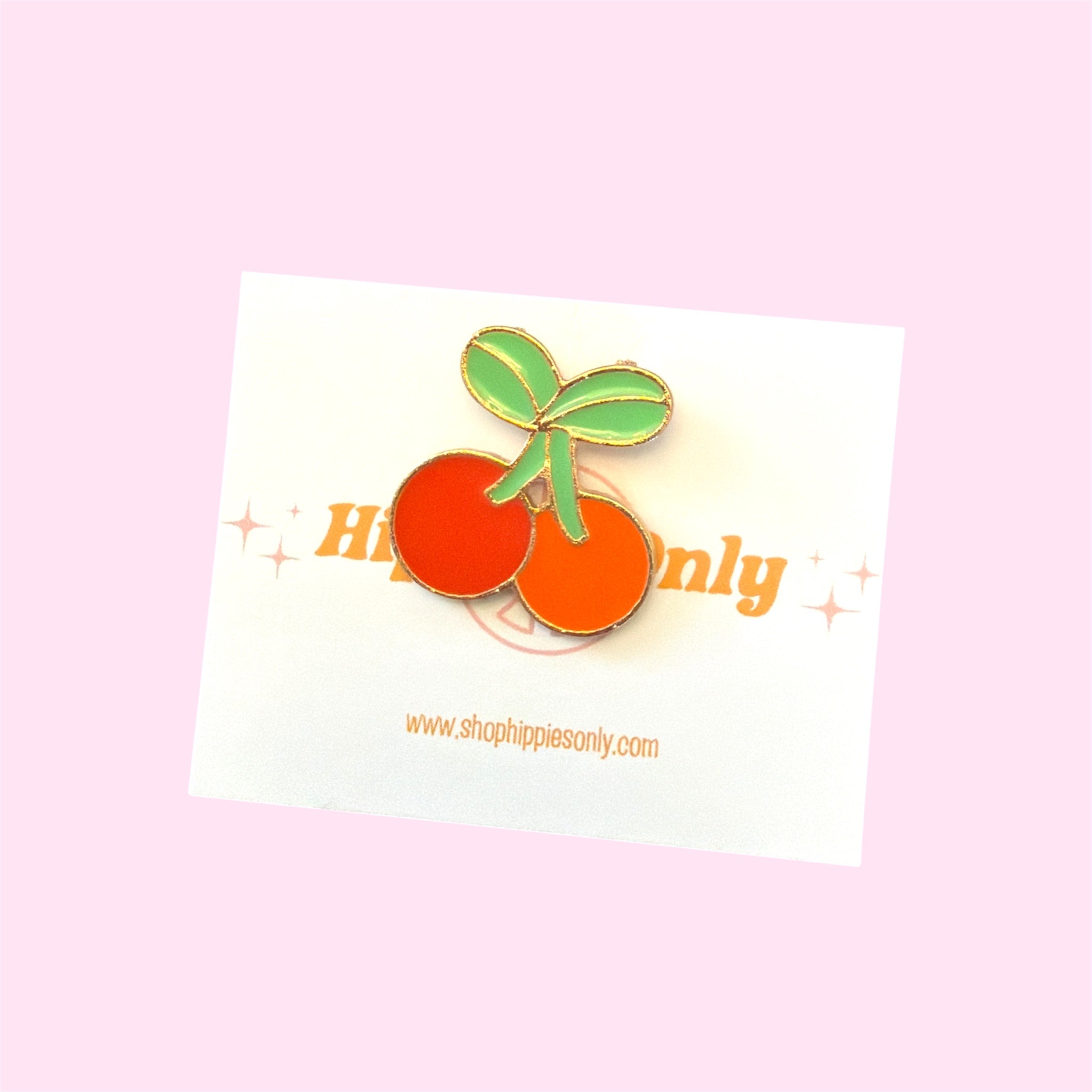 Cherry Enamel Pin